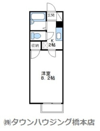 エクレール相原の物件間取画像